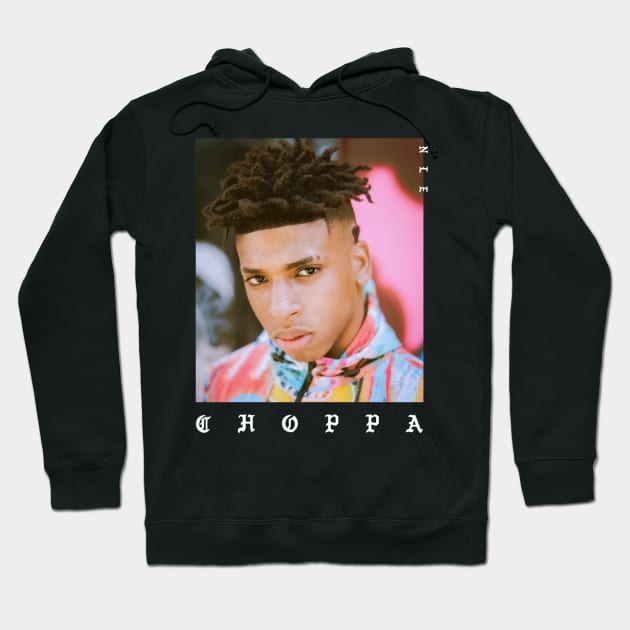 NLE Choppa Hoodie by jhalfacrelange